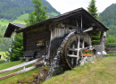 Old Water Mill in the Mountains